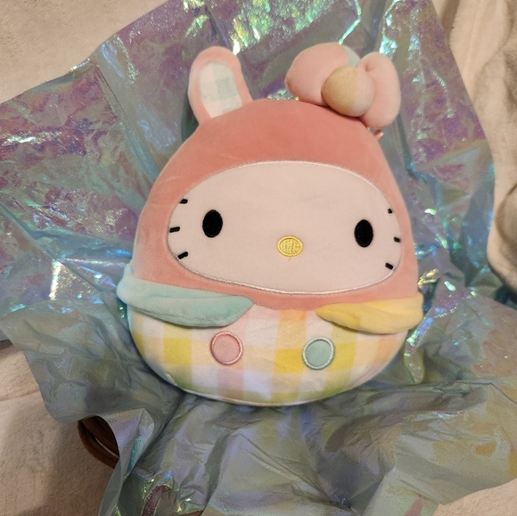 Hello Kitty Easter Squishmallows 8" - Picture 2 of 4